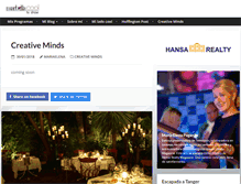 Tablet Screenshot of marbellacool.com